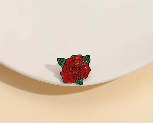 Pin Red Rose