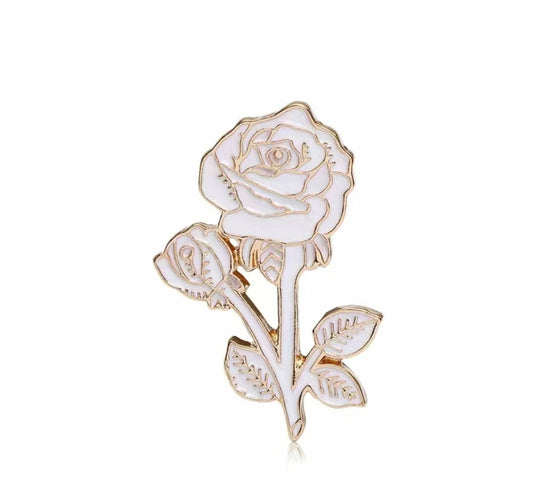 Pin Rosa Blanca