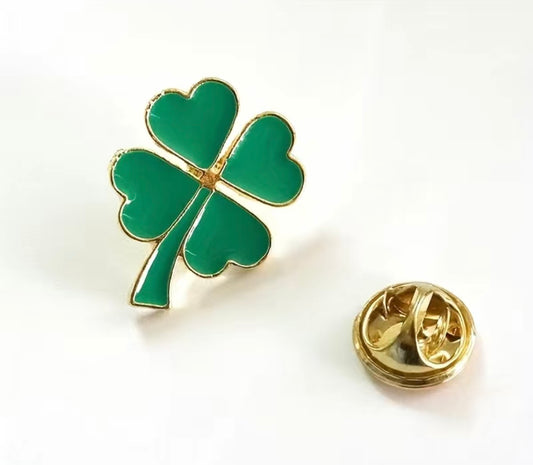 Pin Green Trebol